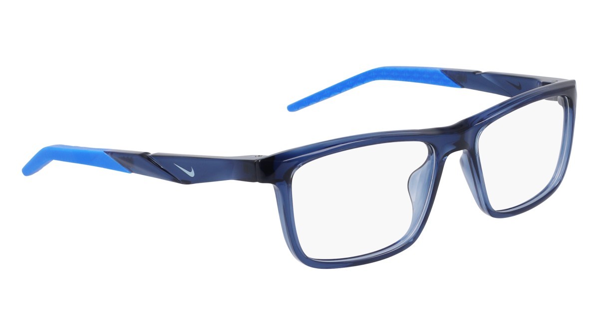 Brillen Nike NIKE 7057 (410) farbe navy form rechteckig 