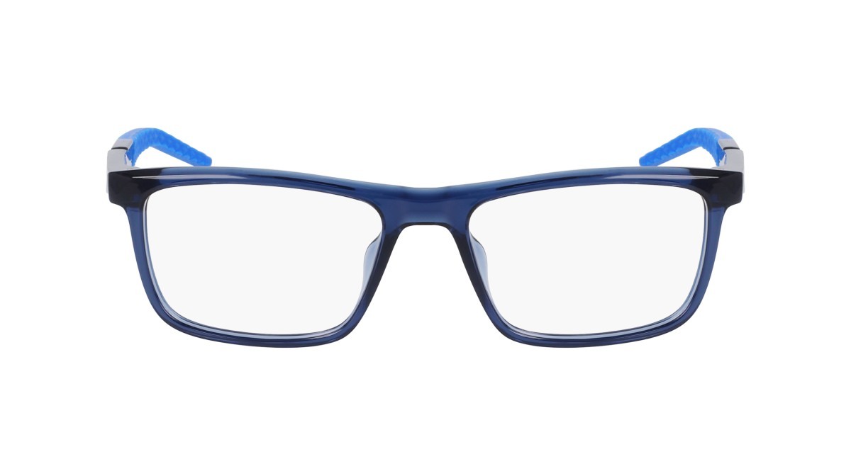 Brillen Nike NIKE 7057 N (410) farbe navy form rechteckig 