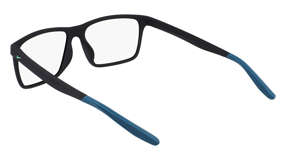 Brillen Nike NIKE 7116 (011) farbe matte black/space blue form quadratisch 