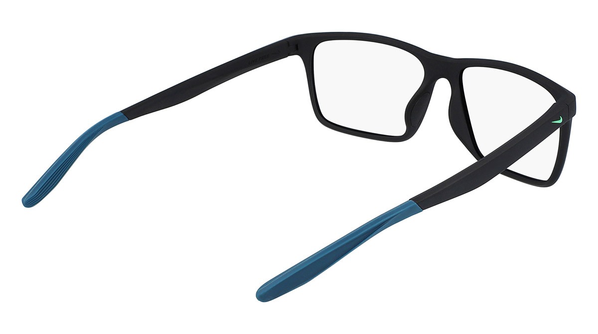 Brillen Nike NIKE 7116 (011) farbe matte black/space blue form quadratisch 