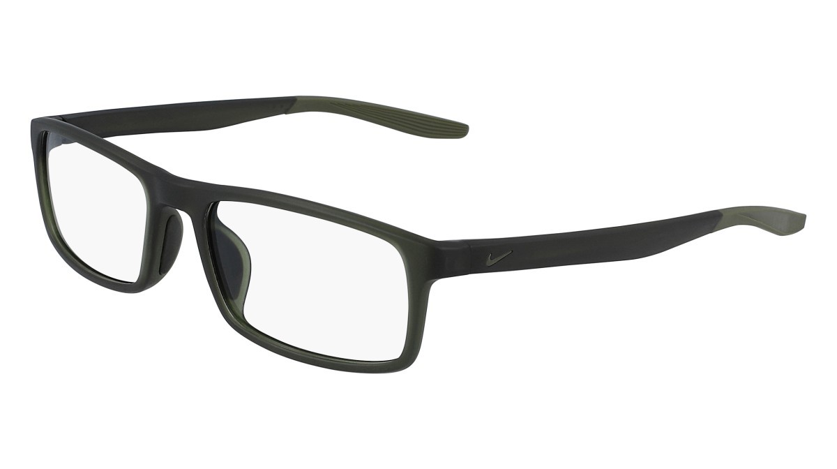 Brillen Nike NIKE 7119 N (307) farbe matte sequoia/medium olive form rechteckig 