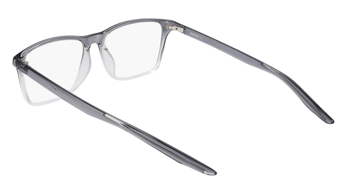 Brillen Nike NIKE 7125 N (035) farbe dark grey/clear fade form rechteckig 