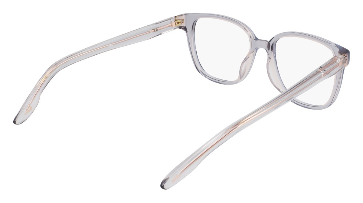 Brillen Nike NIKE 7172 (031) farbe grey/blush laminate form quadratisch gläser bd8 demo lens