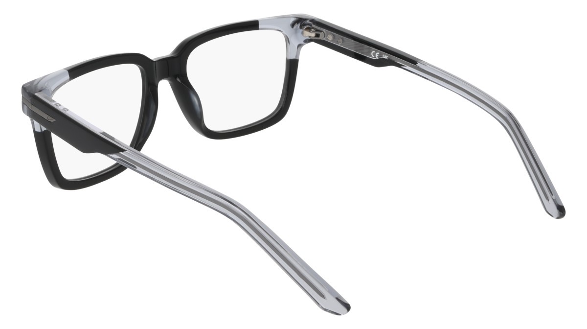 Brillen Nike NIKE 7178 (002) farbe black/grey form rechteckig 