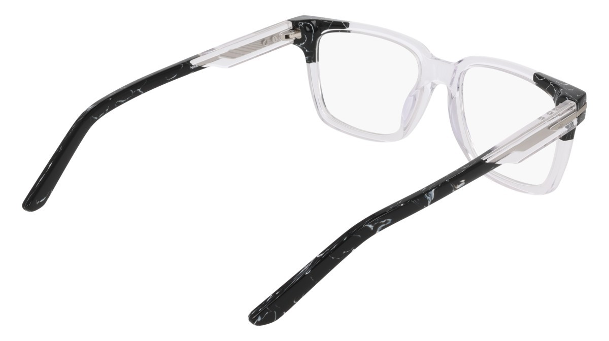 Brillen Nike NIKE 7178 (900) farbe crystal/black marble form rechteckig 