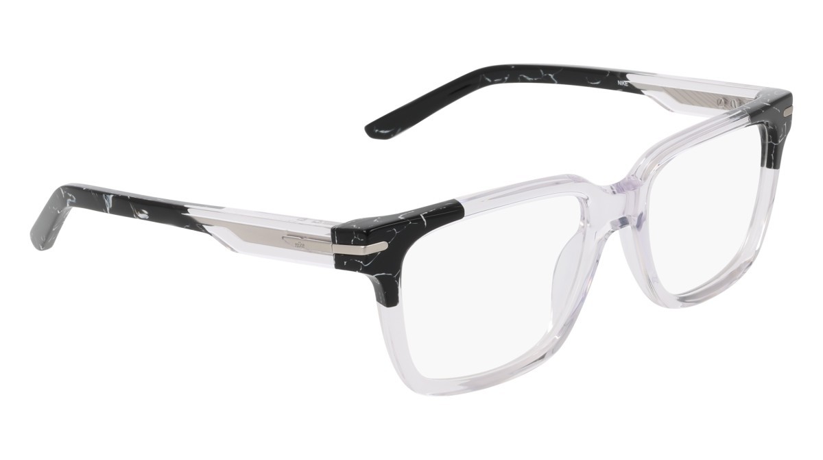 Brillen Nike NIKE 7178 (900) farbe crystal/black marble form rechteckig 