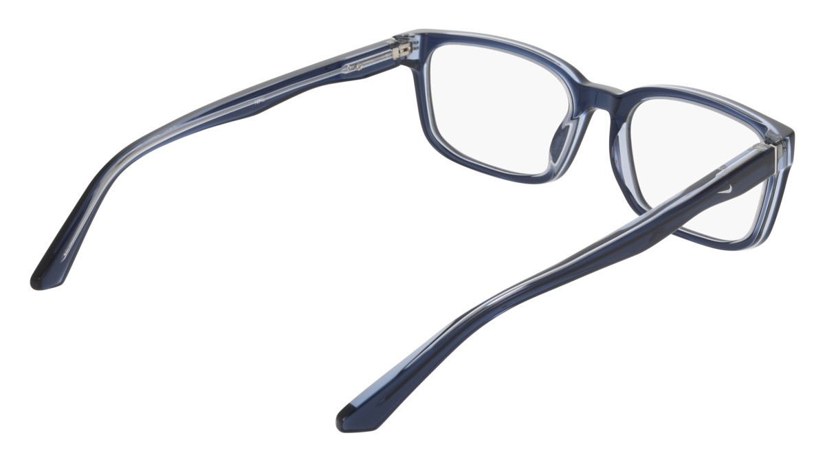 Brillen Nike NIKE 7181 (408) farbe navy/blue laminate form rechteckig 