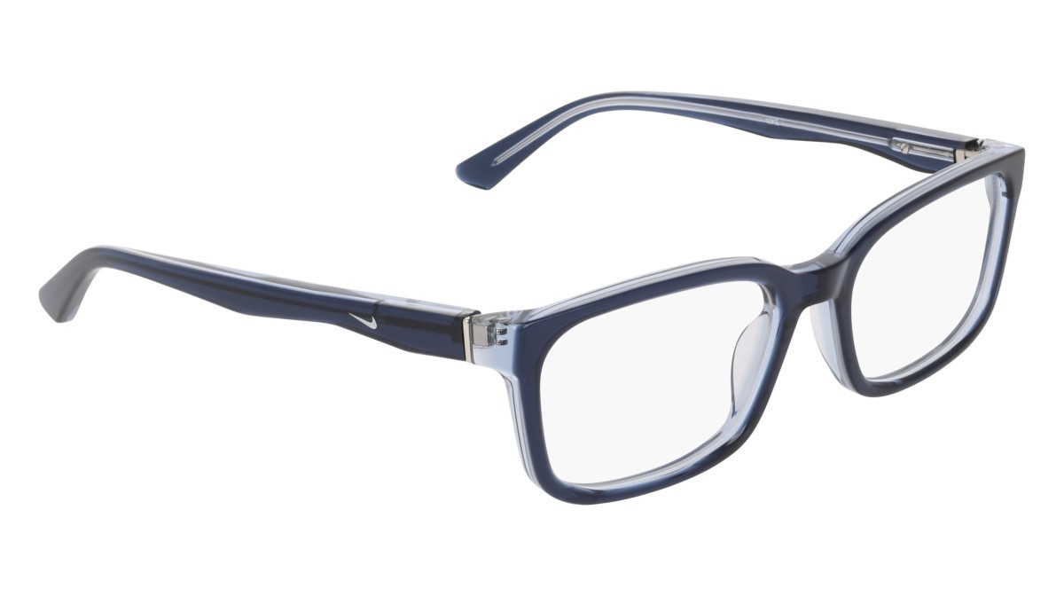 Brillen Nike NIKE 7181 (408) farbe navy/blue laminate form rechteckig 