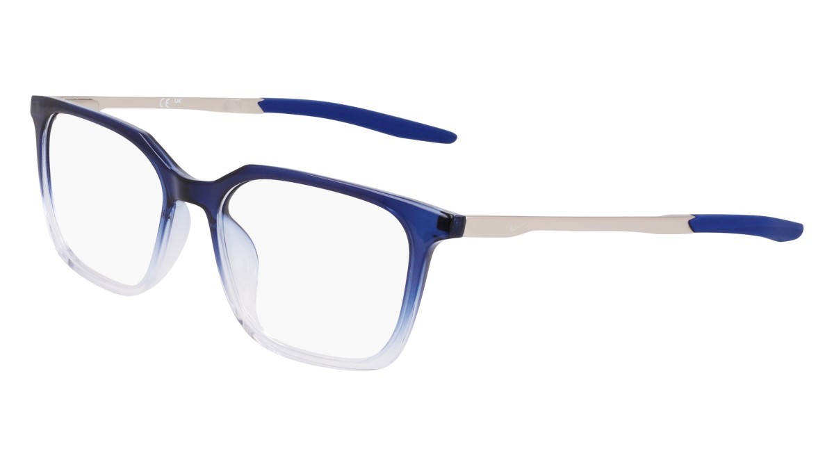 Brillen Nike NIKE 7227 N (416) farbe blue void/crystal fade form rechteckig 