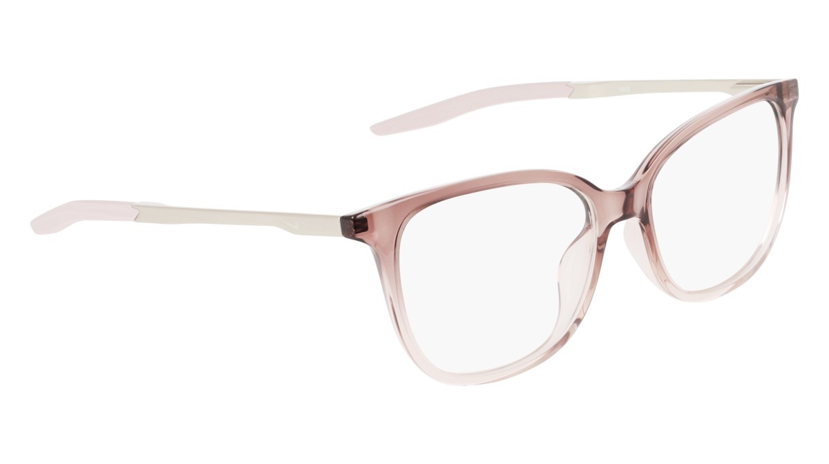 Brillen Nike NIKE 7228 (547) farbe taupe grey/plat violet fade form cat-eye 