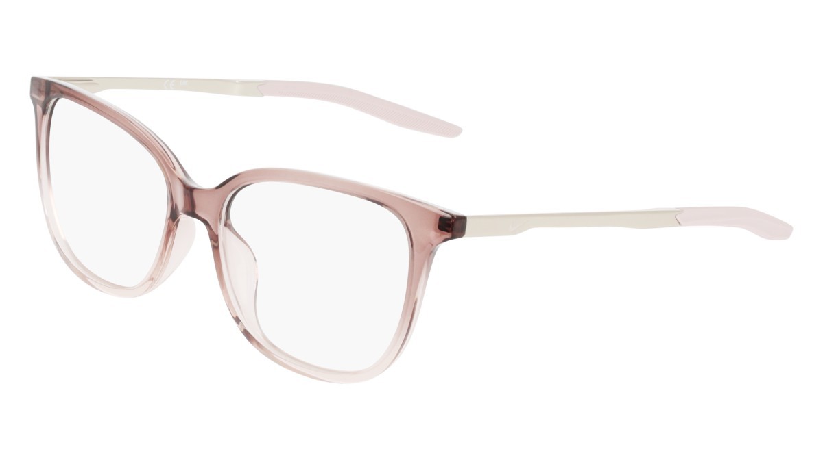 Brillen Nike NIKE 7228 (547) farbe taupe grey/plat violet fade form cat-eye 