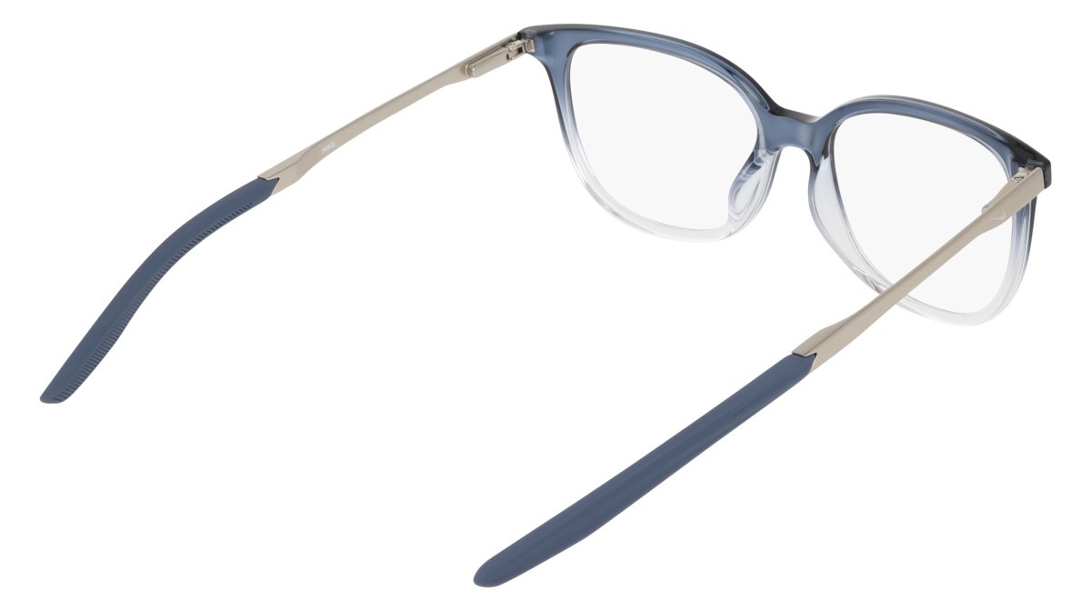 Brillen Nike NIKE 7228 N (461) farbe diffused blue/grey fade form cat-eye 