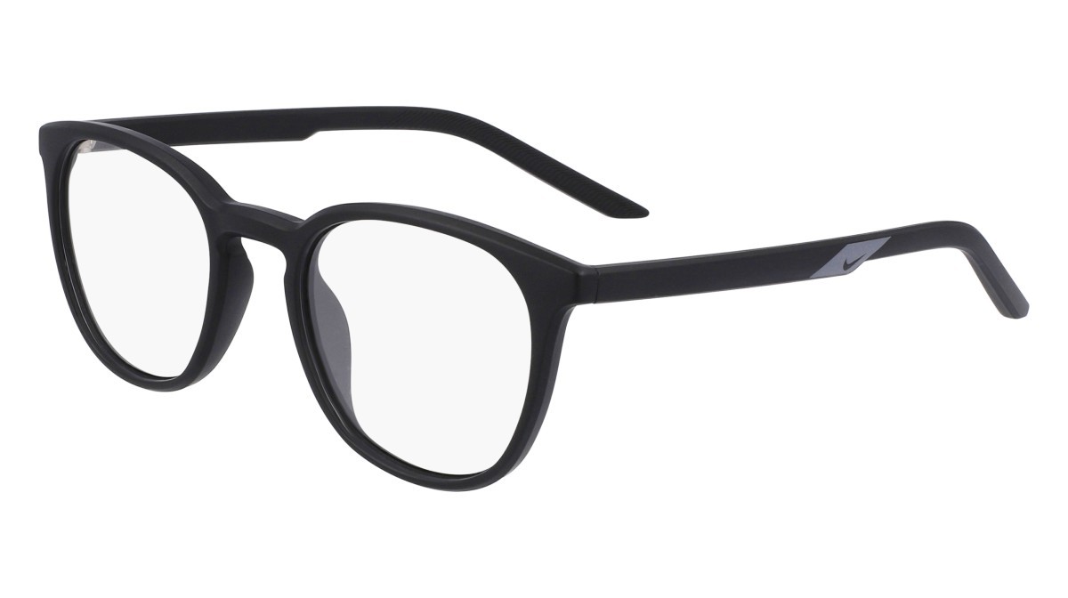 Brillen Nike NIKE 7260 (001) farbe matte black form rund 