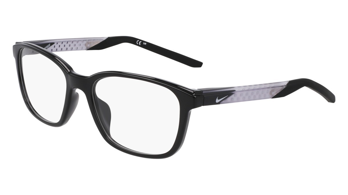 Brillen Nike NIKE 7278 (001) farbe black form rechteckig gläser black