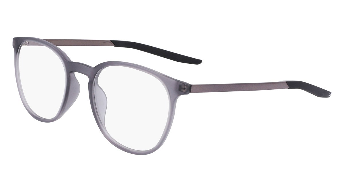 Occhiali da vista Nike NIKE 7280 (034) colore matte dark grey forma rotondo 