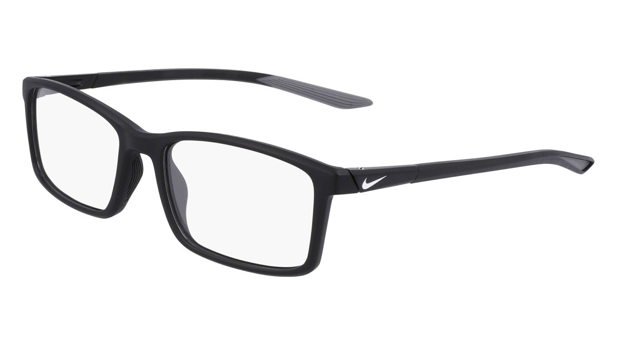 Brillen Nike NIKE 7287 (001) farbe matte black/black form rechteckig 