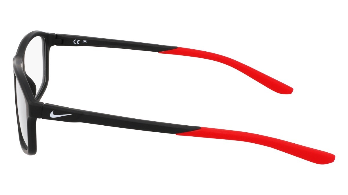 Eyeglasses Nike NIKE 7291 (006) color matte black/university red shape rectangle lenses matte black/university red