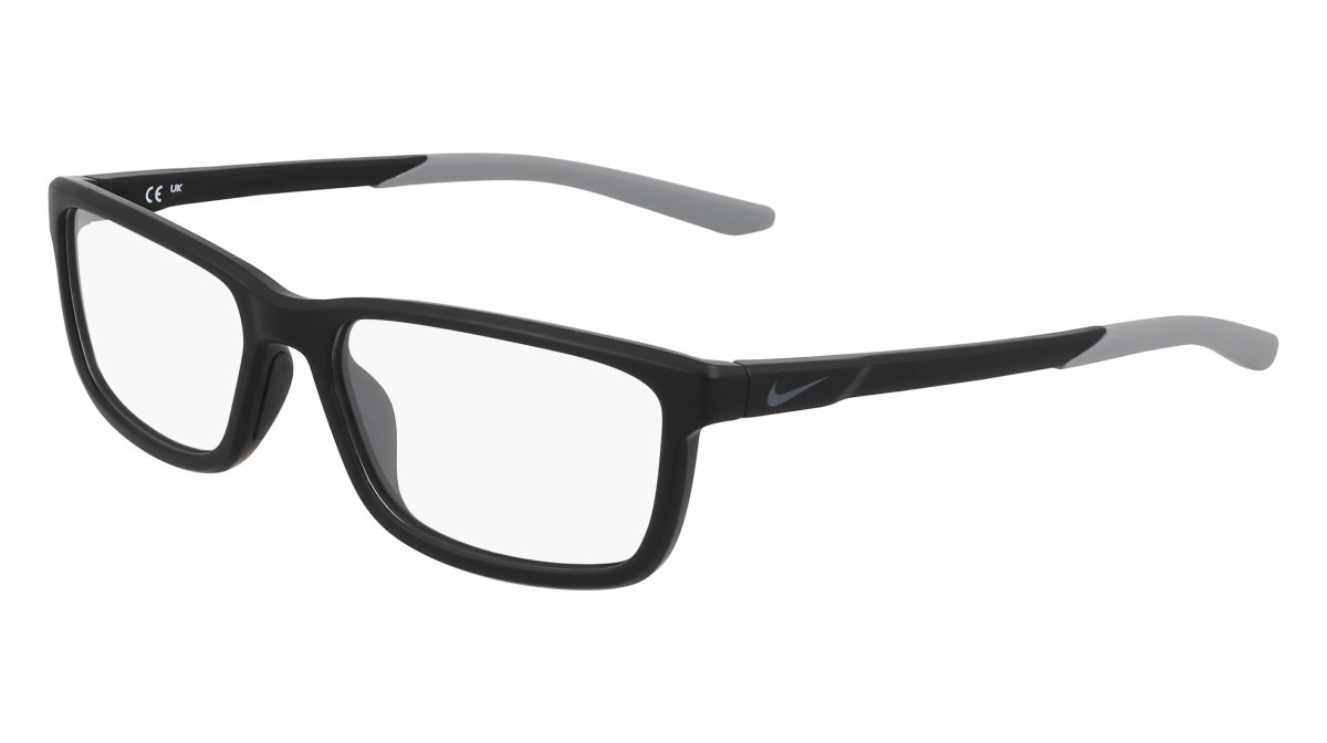 Brillen Nike NIKE 7292 (001) farbe matte black/smoke grey form rechteckig gläser matte black/smoke grey