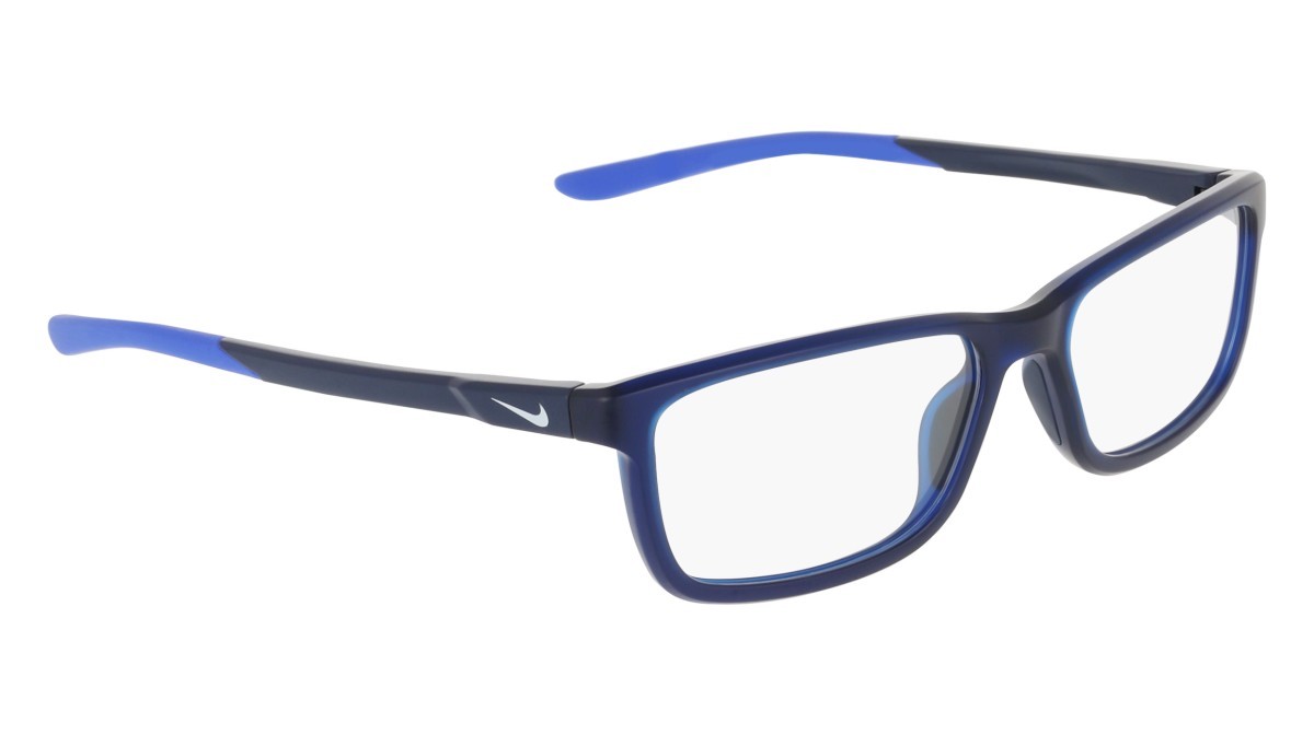 Brillen Nike NIKE 7292 (411) farbe matte obsidian/astronomy blue form rechteckig gläser matte obsidian/astronomy blue
