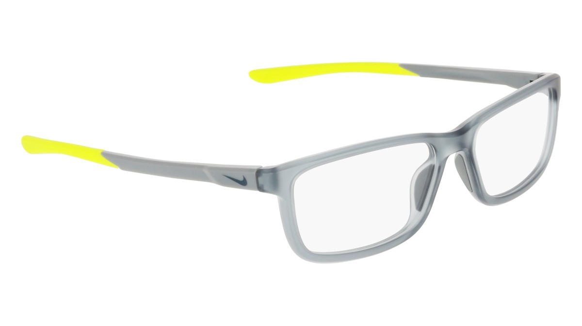 Brillen Nike NIKE 7292 N (034) farbe matte smoke grey/cyber form rechteckig 