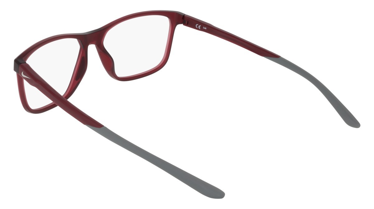 Brillen Nike NIKE 7293 (601) farbe team red/smoke grey form rechteckig 