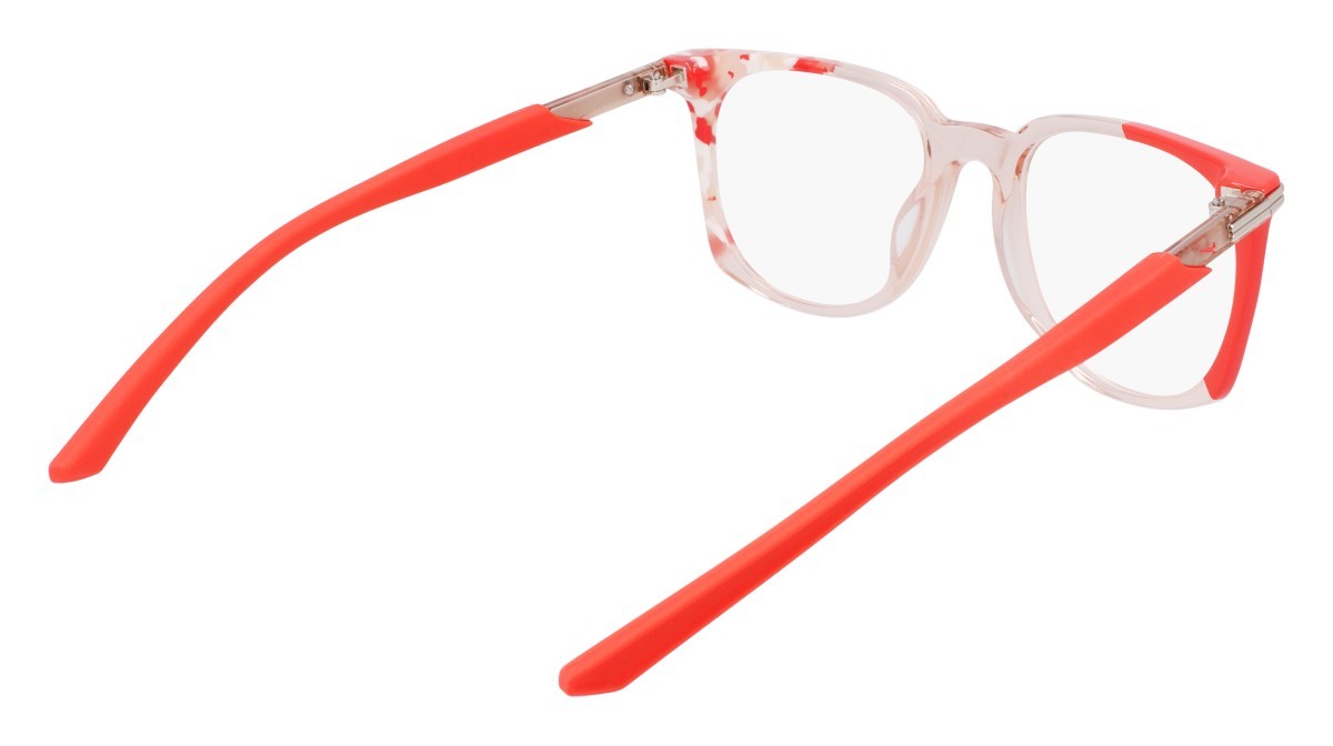 Brillen Nike NIKE 7310 (681) farbe peach/coral form quadratisch gläser peach/coral