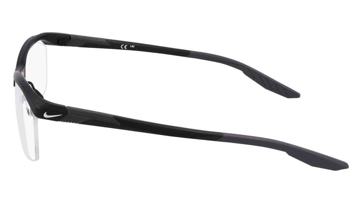 Eyeglasses Nike NIKE 7402 (001) color matte black shape rectangle 