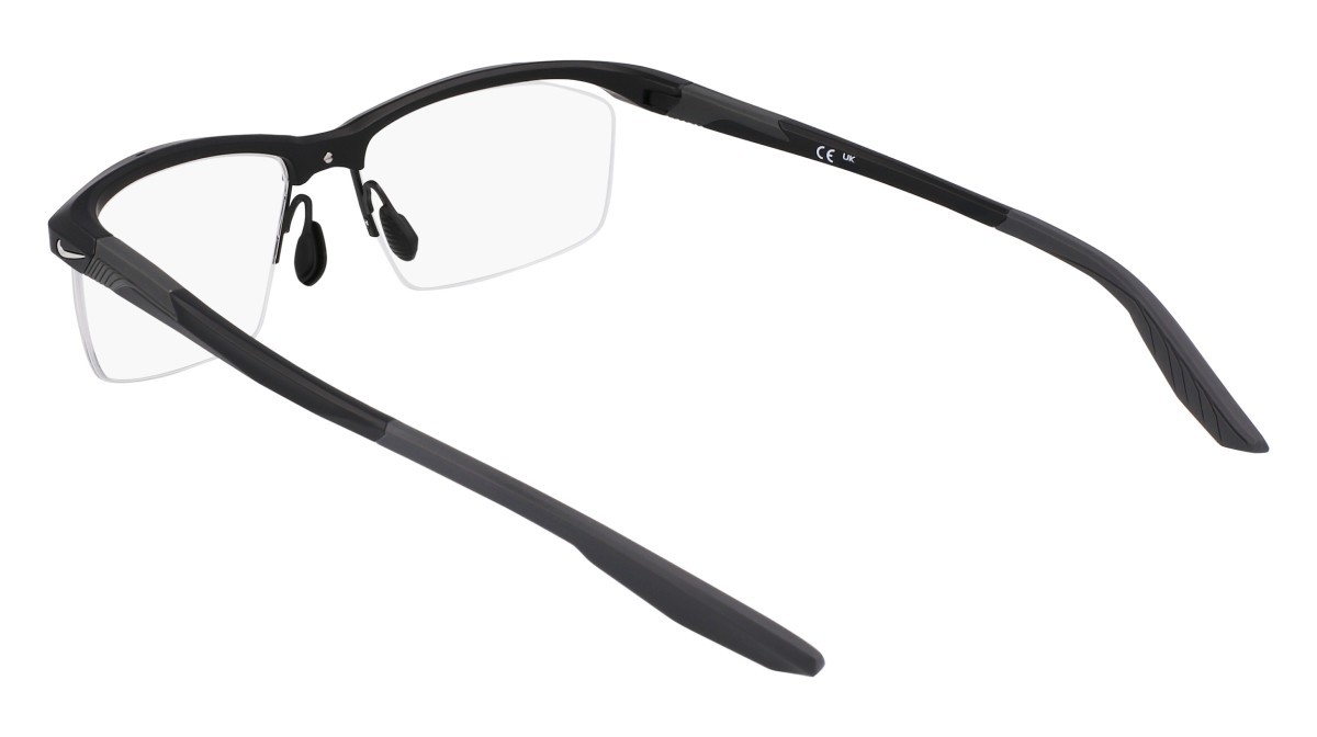 Eyeglasses Nike NIKE 7402 (001) color matte black shape rectangle 