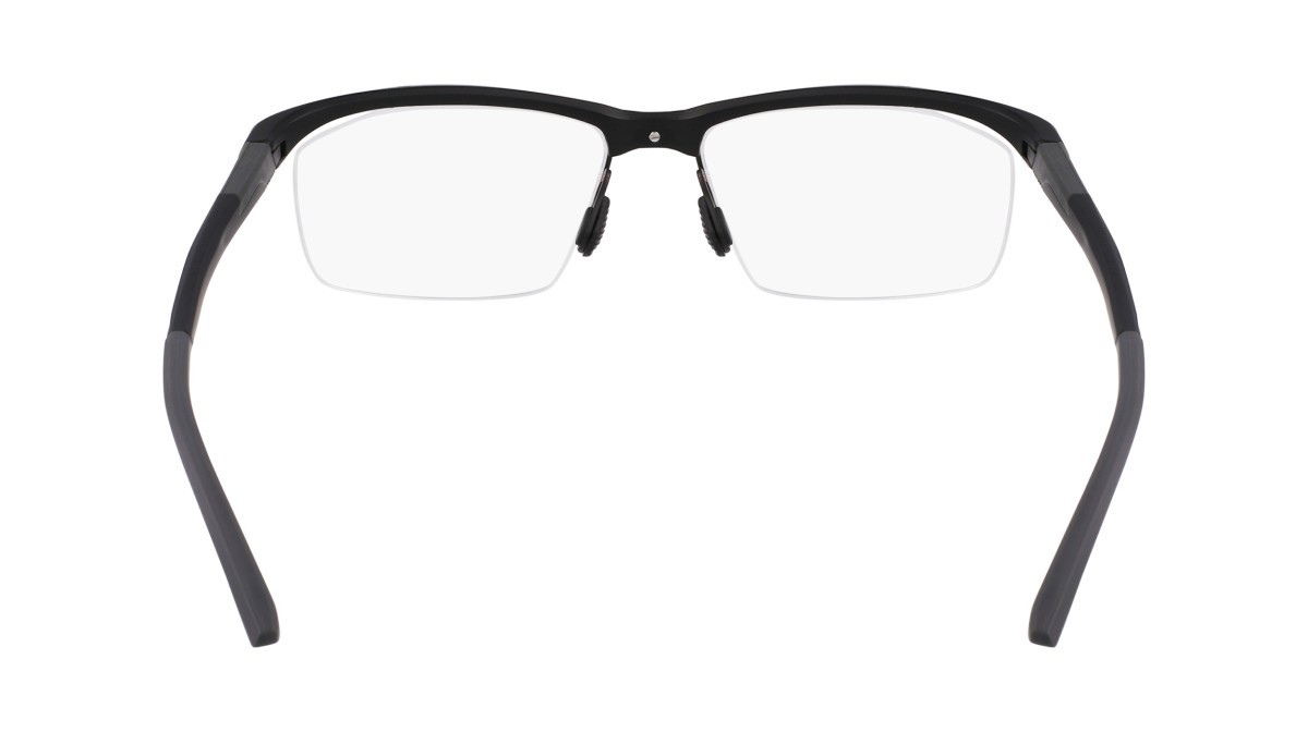 Eyeglasses Nike NIKE 7402 (001) color matte black shape rectangle 