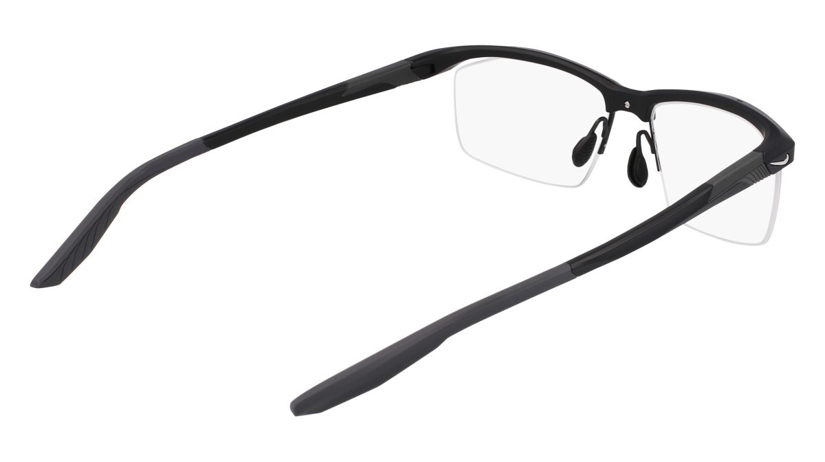 Eyeglasses Nike NIKE 7402 (001) color matte black shape rectangle 