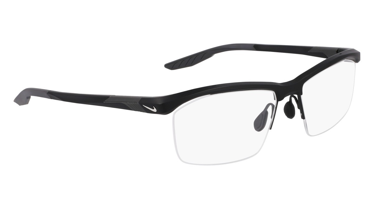 Eyeglasses Nike NIKE 7402 (001) color matte black shape rectangle 