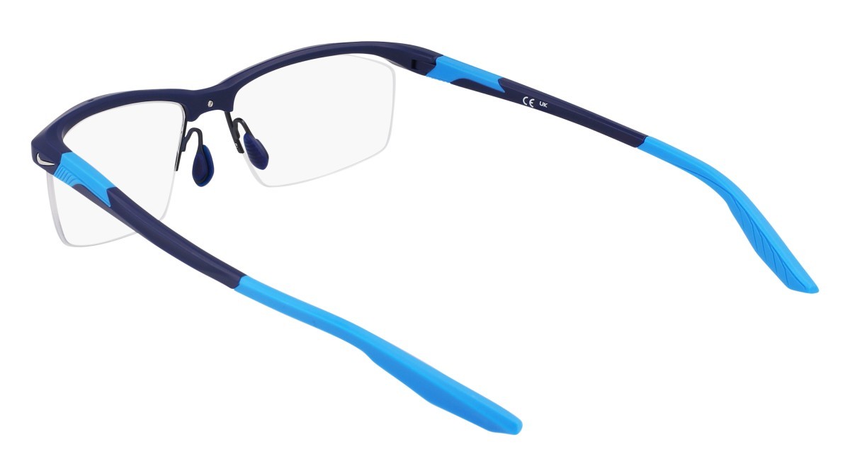Eyeglasses Nike NIKE 7402 (410) color matte midnight navy shape rectangle 