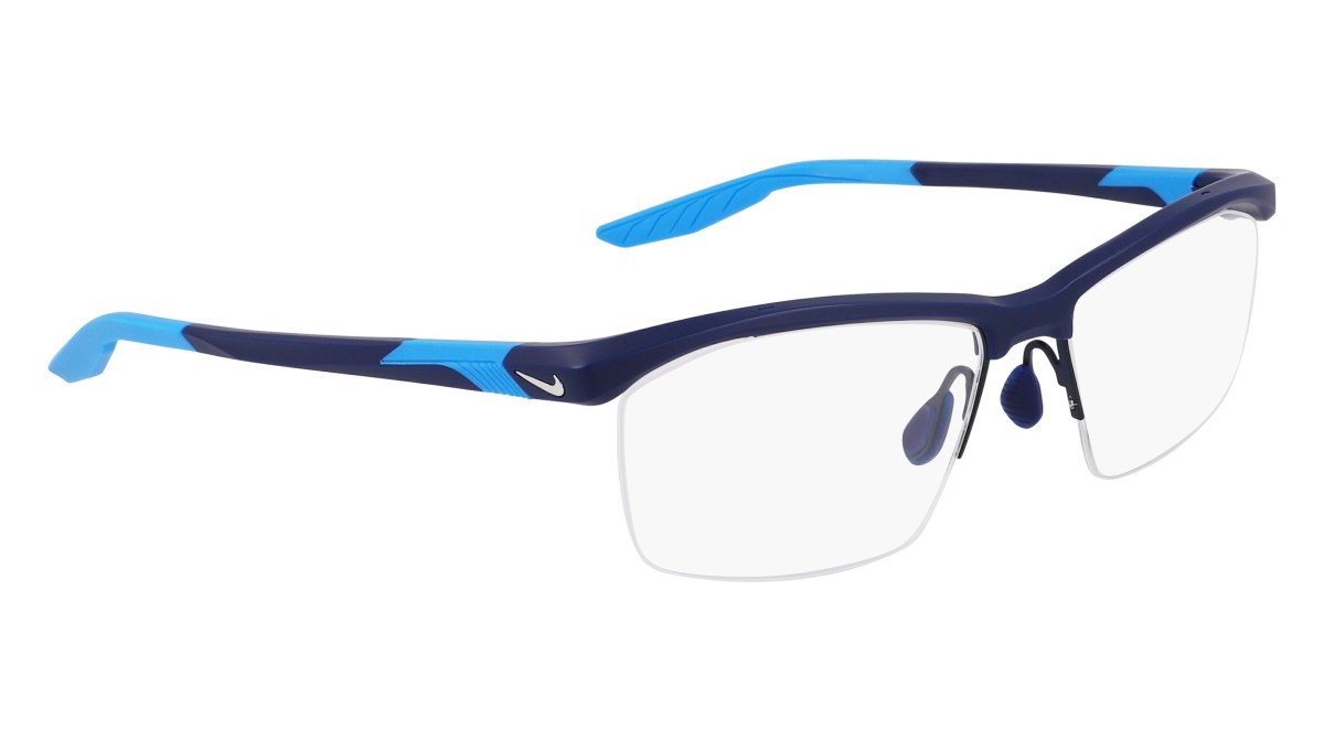 Eyeglasses Nike NIKE 7402 (410) color matte midnight navy shape rectangle 