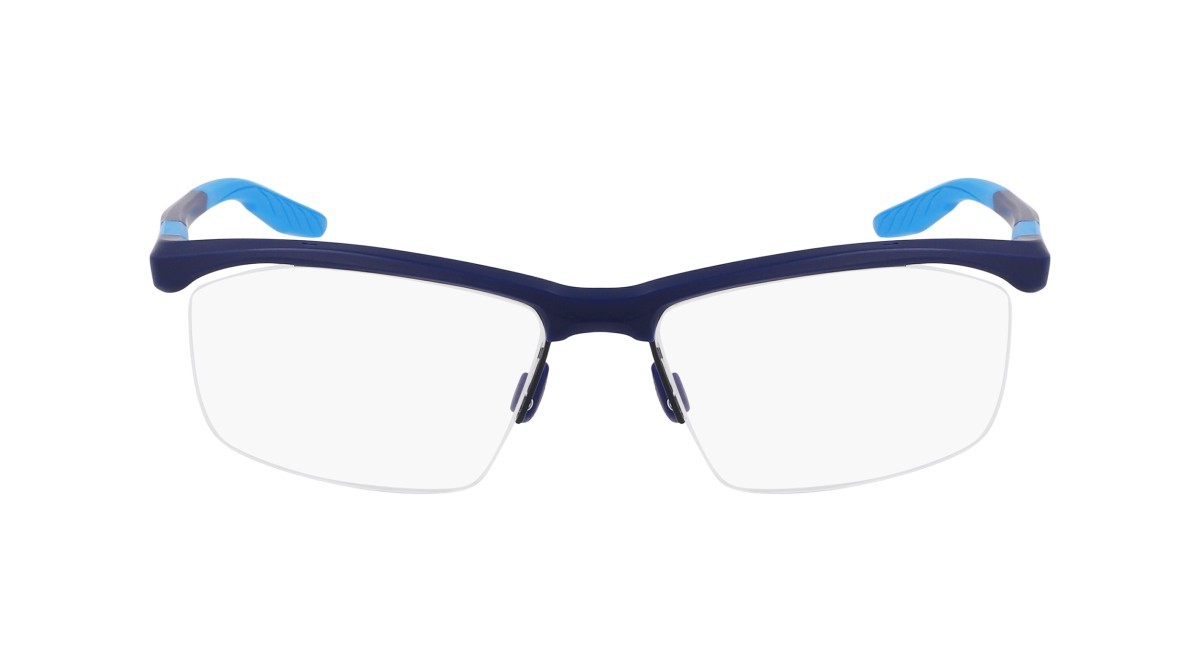 Eyeglasses Nike NIKE 7402 (410) color matte midnight navy shape rectangle 