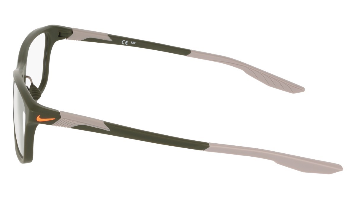 Occhiali da vista Nike NIKE 7405 (315) colore matte cargo khaki forma rettangolare 