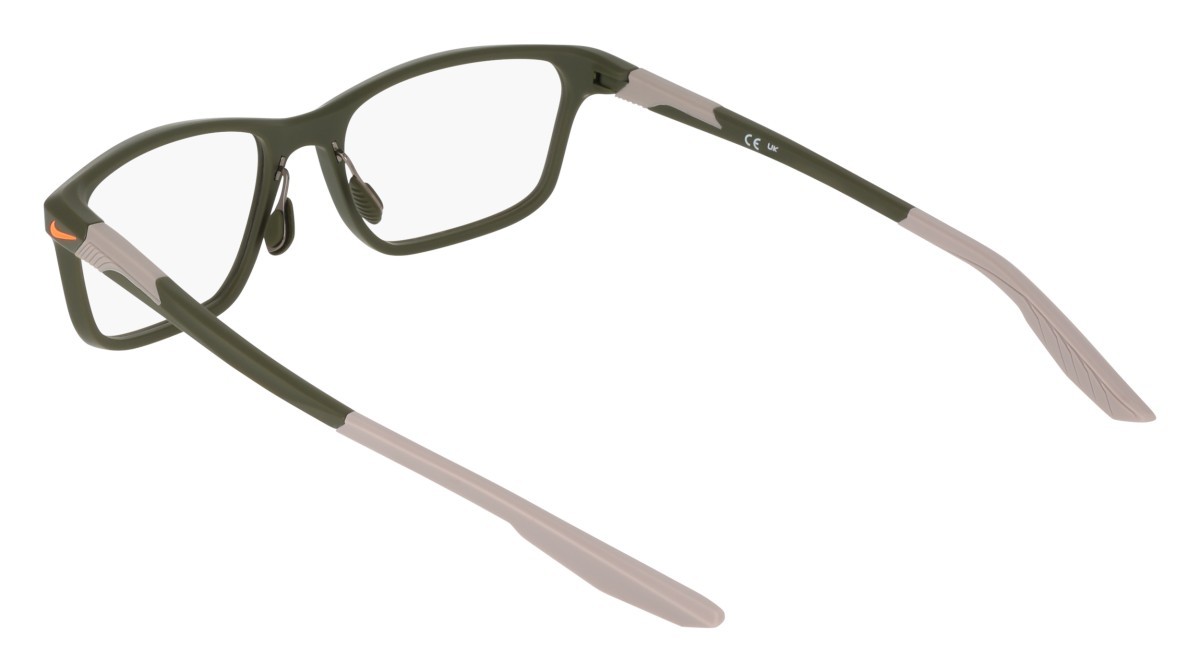 Occhiali da vista Nike NIKE 7405 (315) colore matte cargo khaki forma rettangolare 
