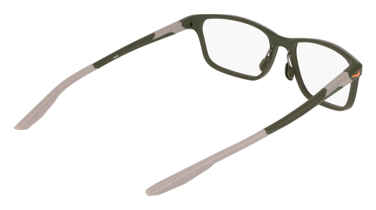 Occhiali da vista Nike NIKE 7405 (315) colore matte cargo khaki forma rettangolare 