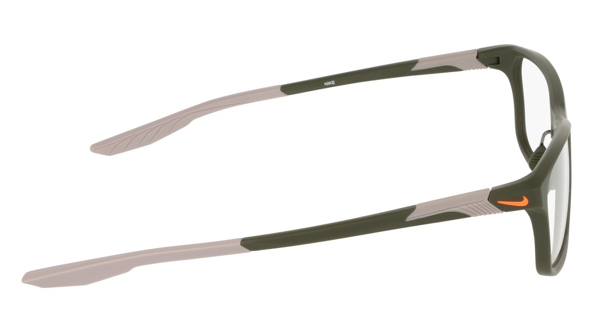 Occhiali da vista Nike NIKE 7405 (315) colore matte cargo khaki forma rettangolare 