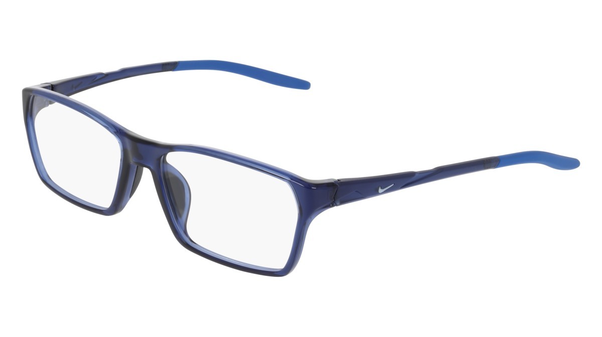 Brillen Nike NIKE 7410 (410) farbe midnight navy form rechteckig 
