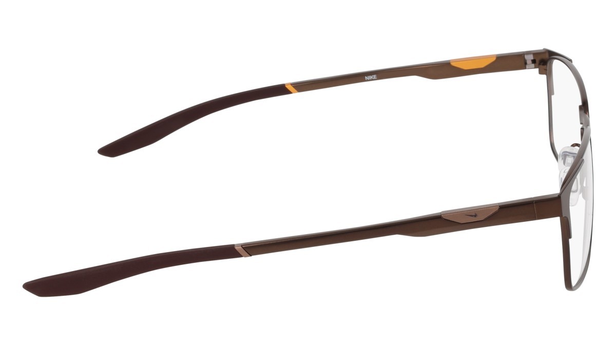 Brillen Nike NIKE 8143 (212) farbe satin walnut form rechteckig 