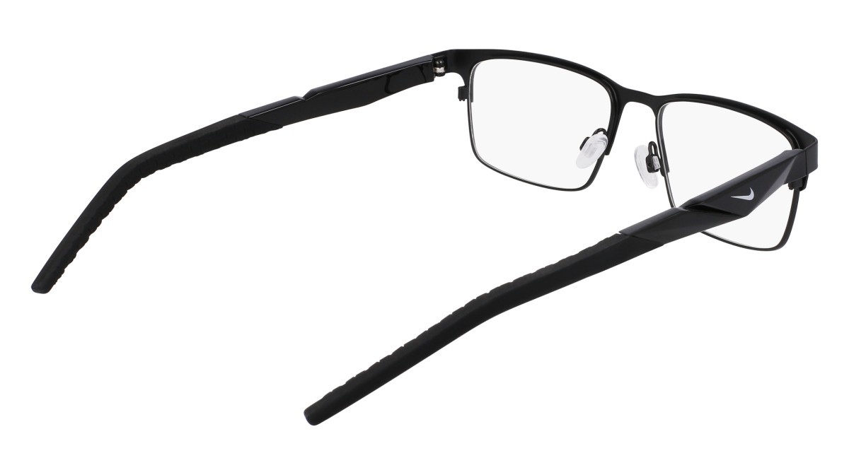 Brillen Nike NIKE 8154 (001) farbe satin black form rechteckig 