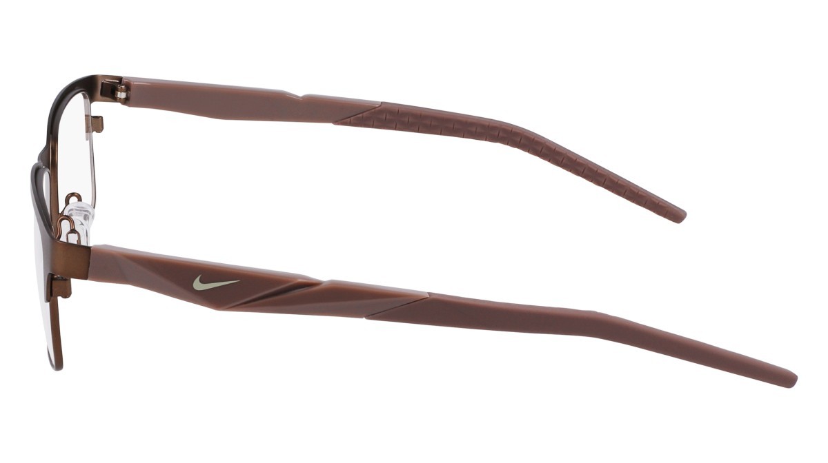 Brillen Nike NIKE 8154 (201) farbe satin brown basalt form rechteckig 