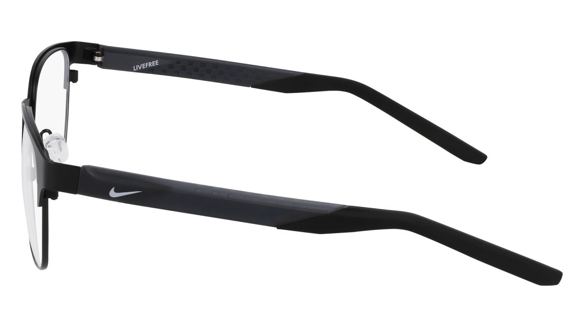 Eyeglasses Nike NIKE 8156 N (001) color satin black shape square 