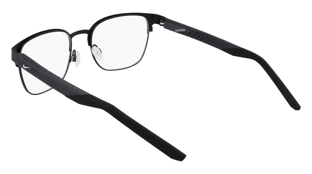 Eyeglasses Nike NIKE 8156 N (001) color satin black shape square 