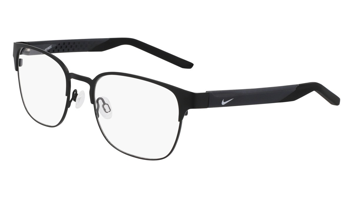 Eyeglasses Nike NIKE 8156 N (001) color satin black shape square 