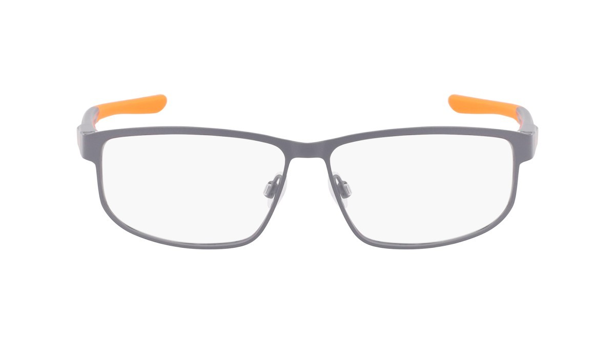 Brillen Nike NIKE 8157 N (039) farbe matte smoke grey/total orange form rechteckig 