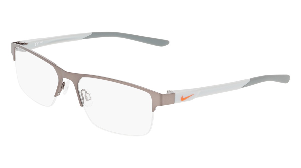 Brillen Nike NIKE 8159 N (070) farbe satin gunmetal/smoke grey form rechteckig 