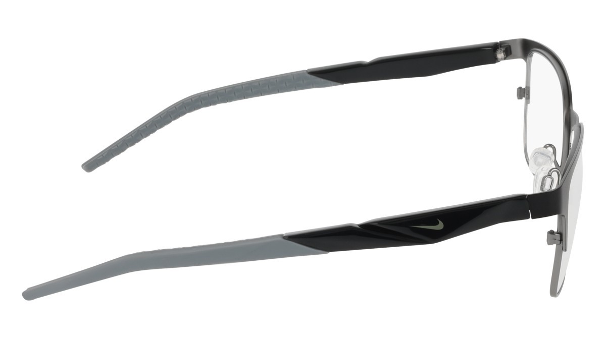 Brillen Nike NIKE 8185 (001) farbe matte black/gunmetal form rechteckig 