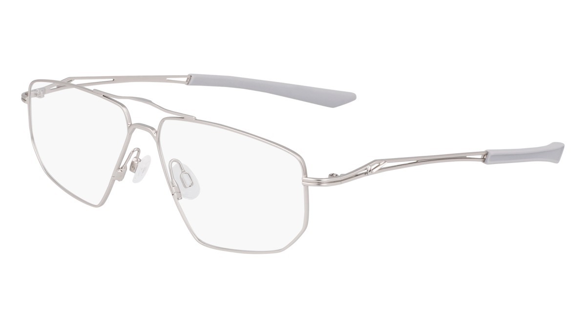 Brillen Nike NIKE 8215 (045) farbe satin silver form navigator 