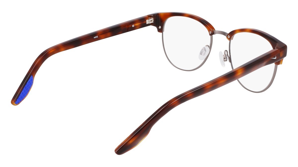 Brillen Nike NIKE 8402 (240) farbe soft tortoise/gunmetal form rund 